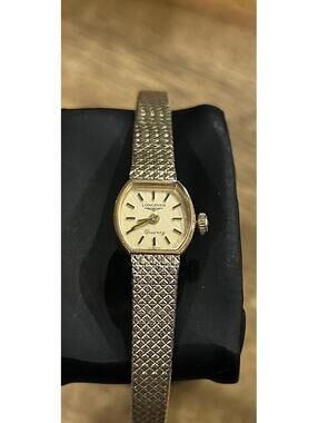 Vintage Longines Gold Tone Quartz Women's Wristwatch
